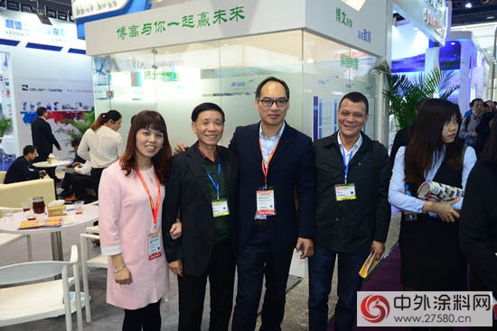 中国涂料原料企业与国际品牌同场竞环保